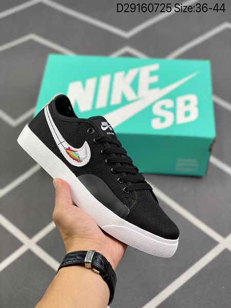 Van Der Linden x Nike SB Blazer Court 2022新款 聯名款魚鈎男女生復古滑板鞋