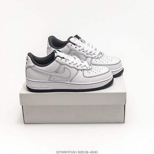 Nike Air Force 1 07 LV8 2022新款 空軍一號馬克筆縫線男女款運動休閒板鞋