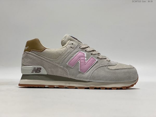 New Balance M574系列 2021新款 女款復古老爹風休閑運動慢跑鞋