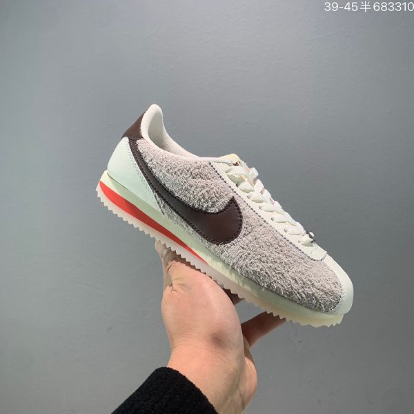 Nike CLASSIC CORTEZ 2023新款 阿甘翻毛皮面運動休閒跑步鞋