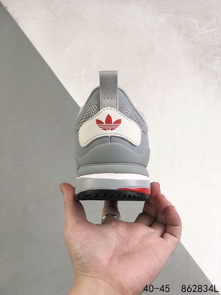 Adidas originals ZX700 2022新款 頭層皮面複古男款慢跑鞋