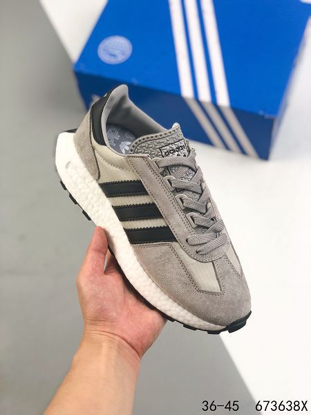 adidas Racing 1 Boost Prototype 2021新款 復古系列男女款百搭透氣運動慢跑鞋