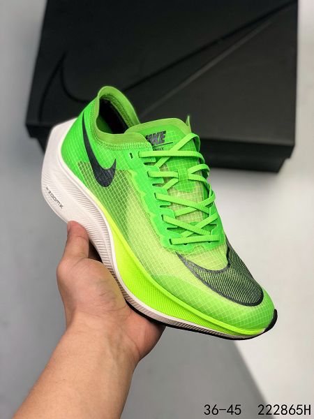 Nike ZoomX Vaporfly Next 2021新款 紅外線馬拉松男女款運動跑步鞋 帶半碼