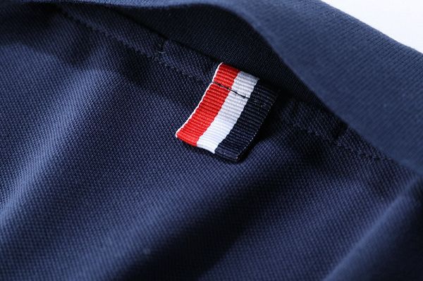 thom browne polo衫 2021新款 湯姆·布朗翻領短袖polo衫 MG0320款