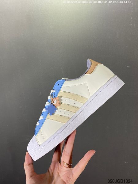 Adidas Originals Superstar 2021新款 男女款貝殼頭經典運動板鞋