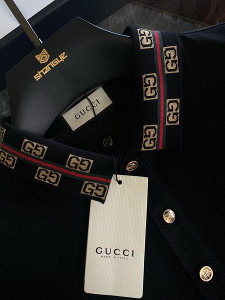 gucci polo衫 2021新款 古馳翻領短袖polo衫 MG0320款