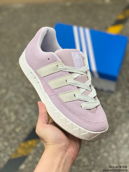 Atmos x Adidas Adimatic Low 2022新款 馬蒂奇系列復古鯊魚麵包女款滑板鞋