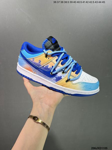 Futura x Nike Dunk Low SB聯名 情侶款解構綁帶滑板鞋 多色可選