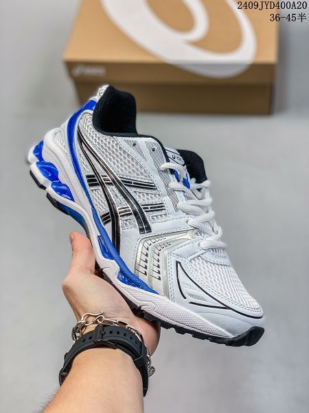 Asics Gel-Kayano 14 2024男女生運動休閒透氣專業緩震慢跑鞋