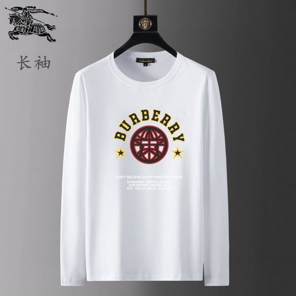 burberry長t 2022新款 巴寶莉圓領長袖T恤 MG0420-3款