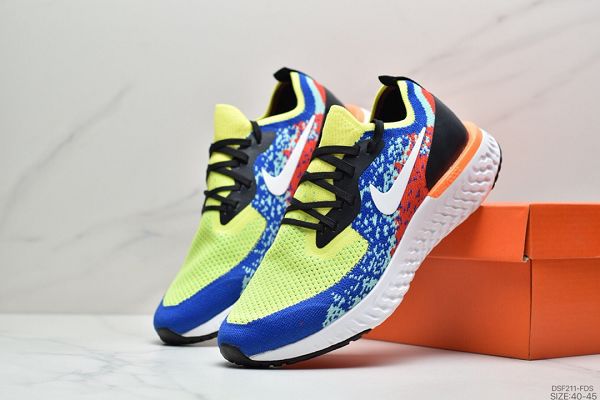 Nike Epic React Flyknit 2 2023新款 瑞亞泡沫編織超輕男款跑步鞋