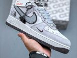 Nike Air Force 1 Low 07 x CDG x The North Face 2024新款男女白灰色休閒鞋