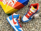 Nike SB Dunk High Doraemon 2021新款 情侶款高幫休閒板鞋 帶半碼