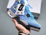 Nike Air Jordan 4 Retro 大學藍北卡藍色 2024全新男女款籃球鞋