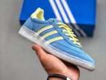 Adidas HANDBALL SPEZIAL 2024男女款三葉草學院風復古休閒板鞋 橡膠底柔軟皮革板鞋 