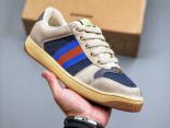 Gucci Distressed Screener sneaker 2022新款 古馳經典原型復古百搭做舊小髒鞋