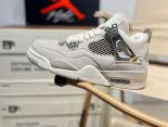 Air Jordan 4 Retro Frozen Moments 電鍍銀 2024全新男女款籃球鞋